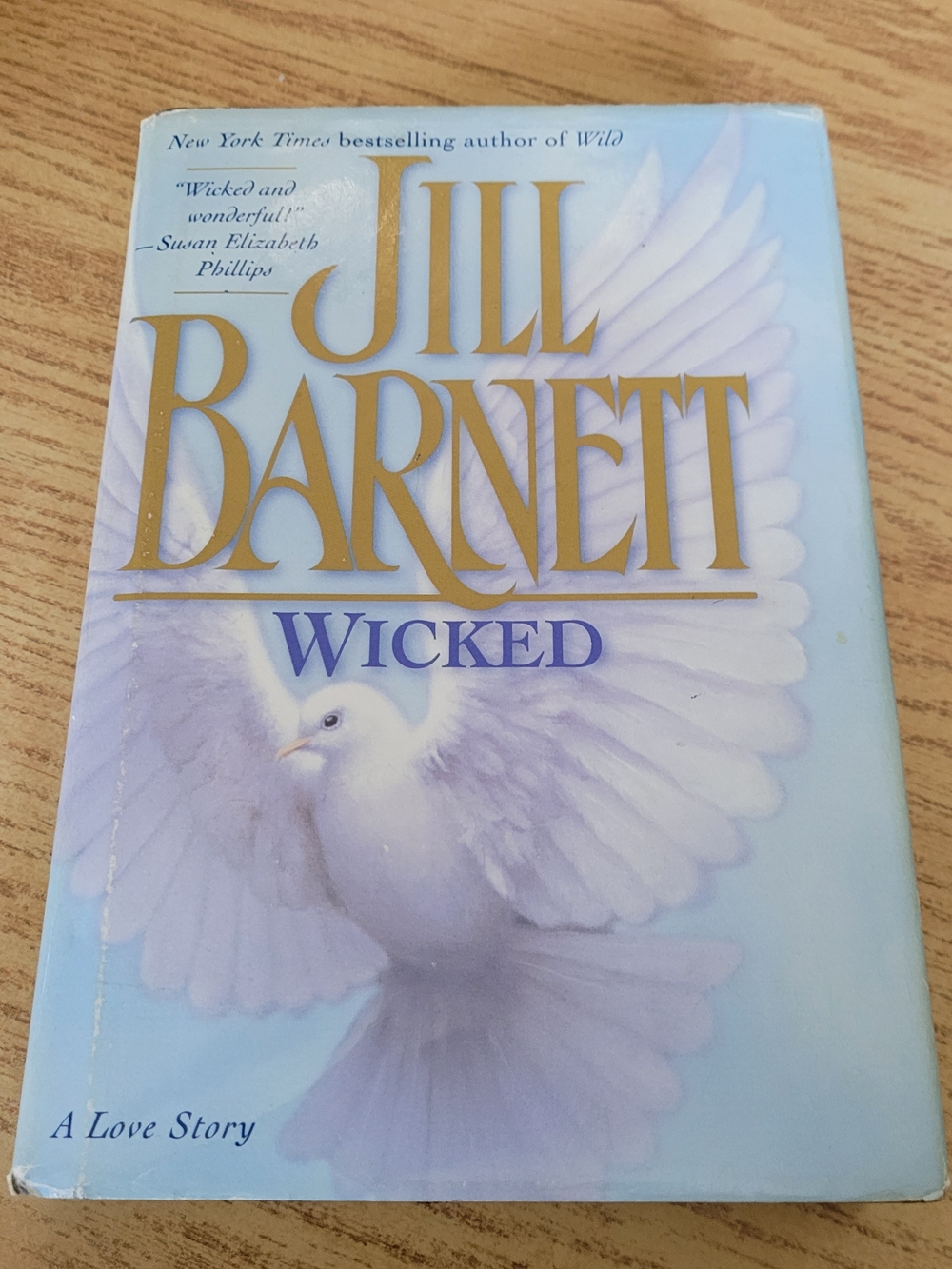 Wicked - Light Blue Hardcover Home Accent By Jill Barnett